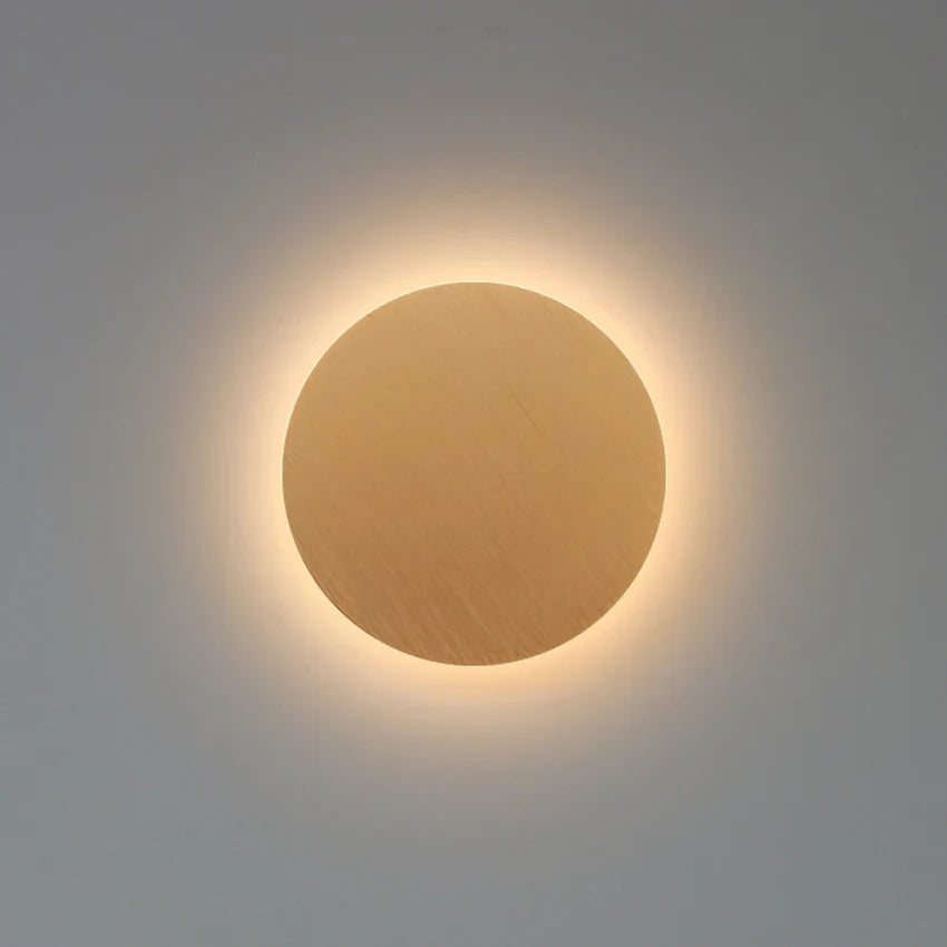 Moderne runde LED-Wandleuchte (15/20 cm)