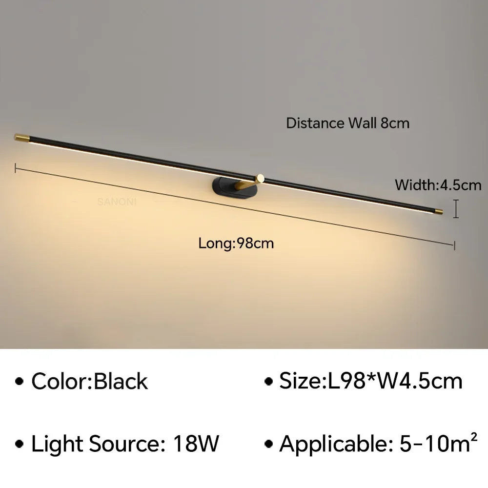Nordic Slim LED Wall Sconce